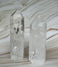 Load image into Gallery viewer, Crystal Clarity Clear Quartz Towers