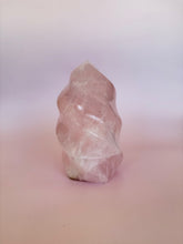 Load image into Gallery viewer, Sculpted Rose Quartz Tower