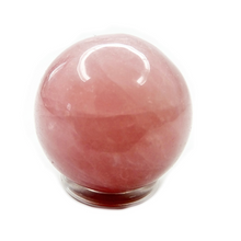 Load image into Gallery viewer, Enchanted Rose Quartz Sphere