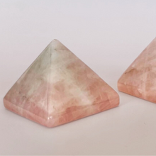 Load image into Gallery viewer, Rose Quartz Pyramid: Symbols of Love and Harmony
