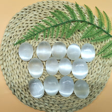 Load image into Gallery viewer, Lunar Clarity: Selenite Palm Stones