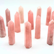 Load image into Gallery viewer, Heart&#39;s Resonance: Rose Quartz Point Ensemble
