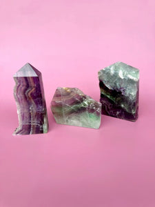 Unique Fluorite Slabs