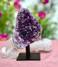 Load image into Gallery viewer, Petite Amethyst Crystal Cluster
