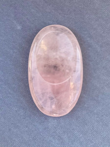 Serene Rose Quartz Palm Stones