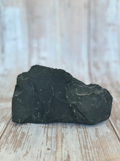 Sleek Shungite Stone for EMF Protection