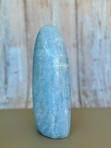 Soothing Blue Calcite Polished Stone