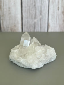 Prism of Purity - Clear Quartz Cluster