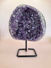 Load image into Gallery viewer, Amethyst Geode on Display
