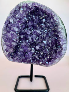 Amethyst Geode on Display