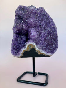 Amethyst Geode Display