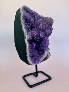 Amethyst Geode Display