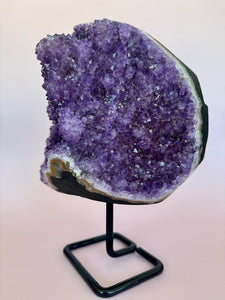 Amethyst Geode Display