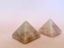 Load image into Gallery viewer, Rose Quartz Pyramid: Symbols of Love and Harmony
