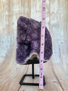 Amethyst Geode Display