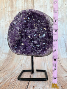 Amethyst Geode on Display