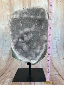 Lavender Amethyst Geode: A Tranquil Jewel