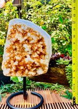 Load image into Gallery viewer, Radiant Raw Citrine Crystal with Clear Quartz Inclusions
