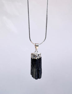 Elegant Black Tourmaline Necklace