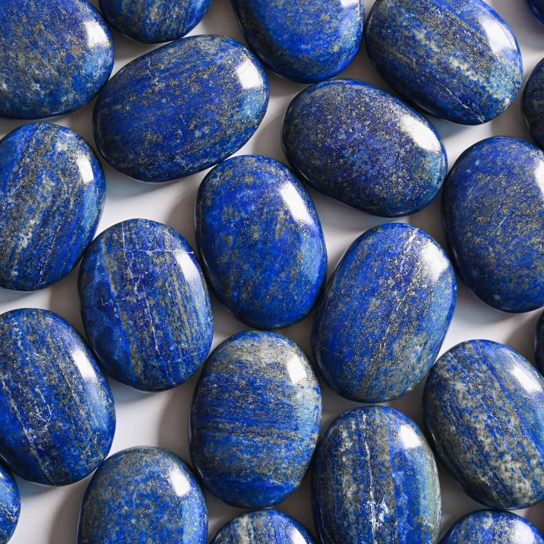 Lapis Lazuli Palm Stone