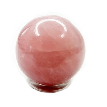 Load image into Gallery viewer, Enchanted Rose Quartz Sphere
