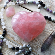 Load image into Gallery viewer, Love-Filled Rose Quartz Hearts
