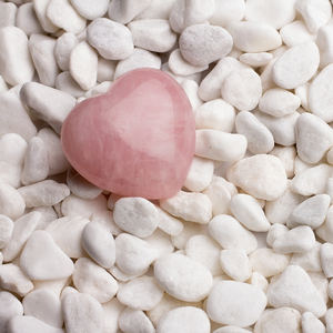 Love-Filled Rose Quartz Hearts