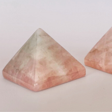 Load image into Gallery viewer, Rose Quartz Pyramid: Symbols of Love and Harmony
