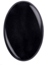 Load image into Gallery viewer, Mystic Shadow: Black Obsidian Palm Stones
