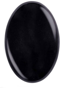 Mystic Shadow: Black Obsidian Palm Stones