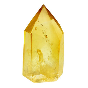 Golden Peak: Citrine Point Crystal