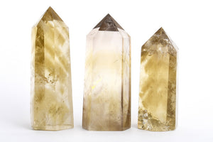 Golden Peak: Citrine Point Crystal