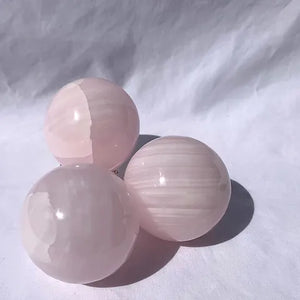 Pink Calcite Sphere