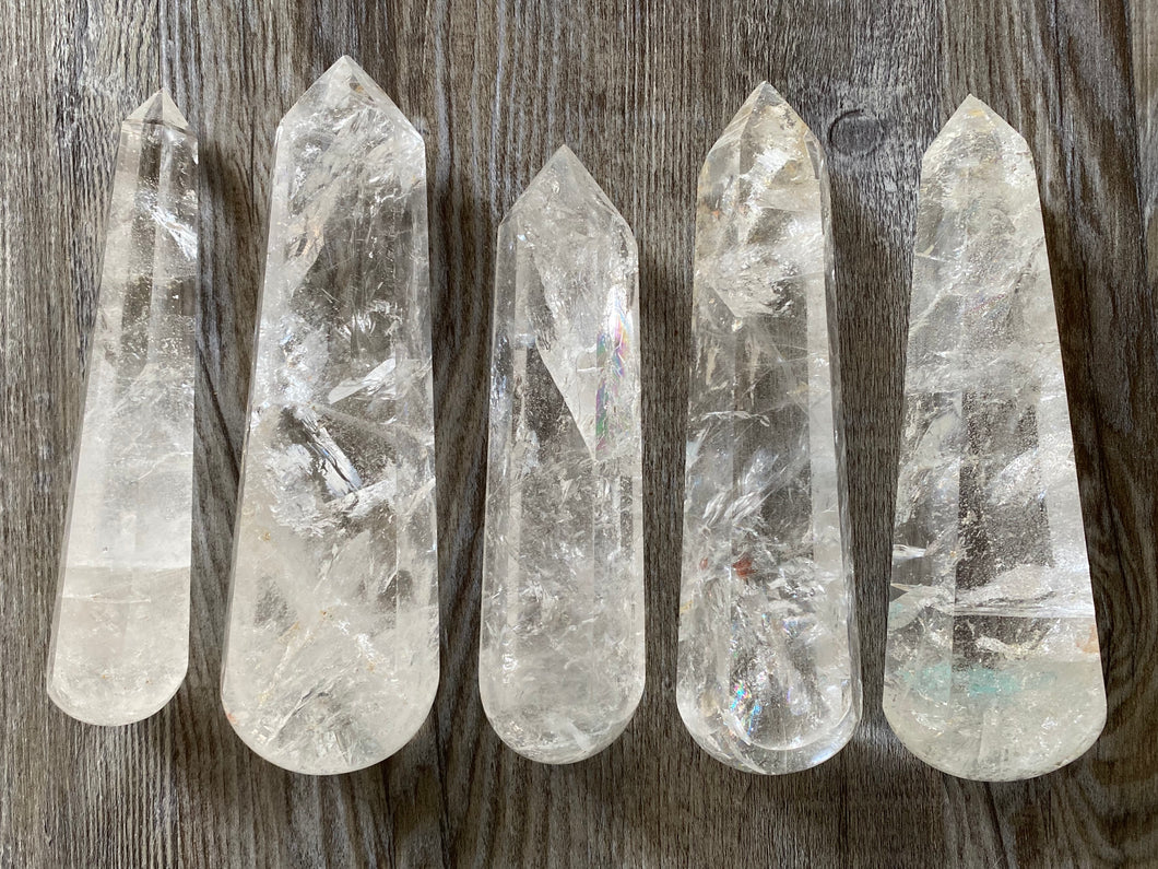 Pure Clear Quartz Wand - Channeling the Power of Clarity