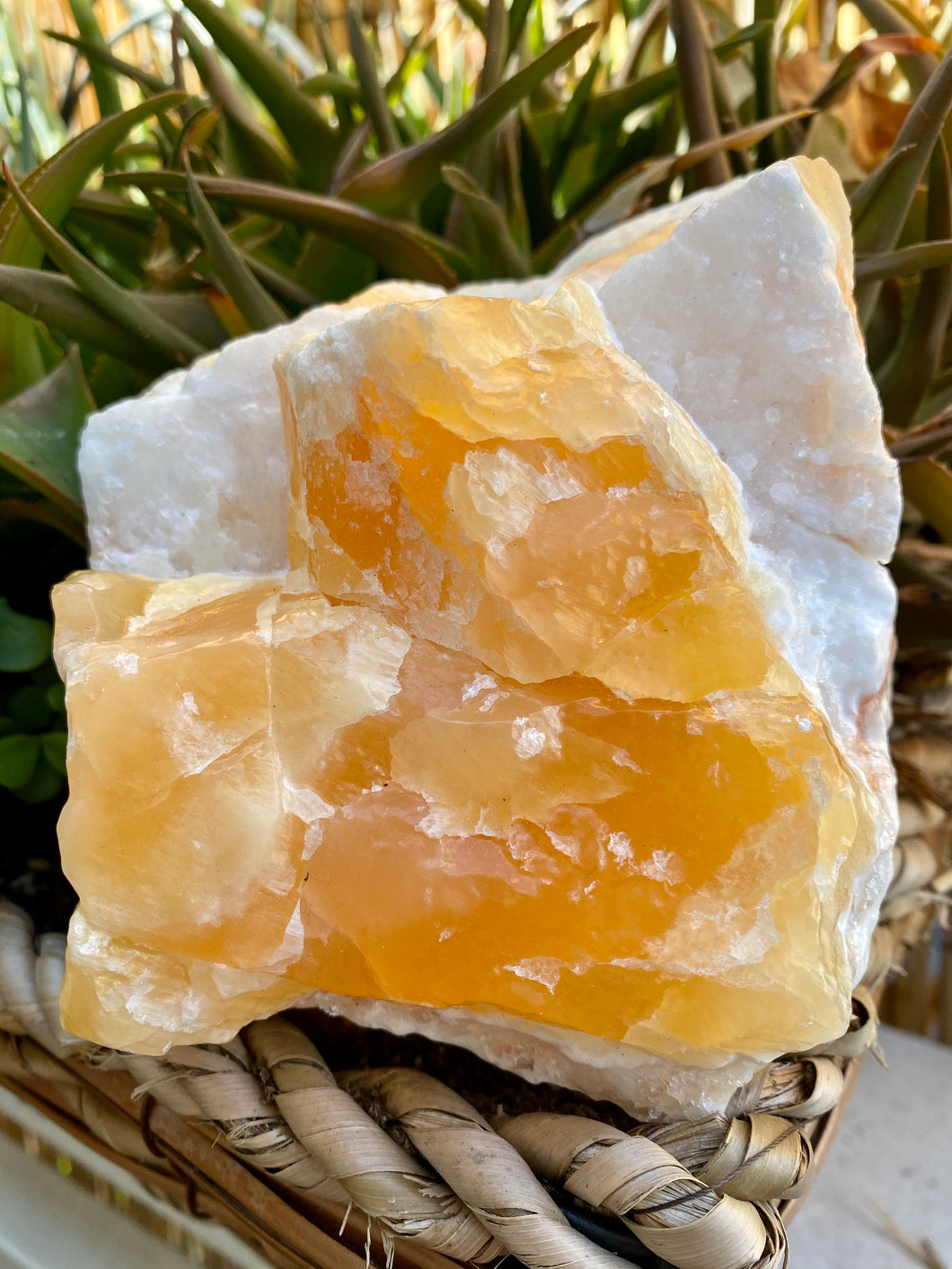 Honey Calcite